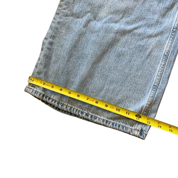 Aeropostale Wide Leg Jeans Light Wash High Rise Y2K Baggy 2000s Revival 12 - Picture 9 of 9